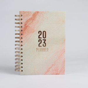 ✨Nude Beige 2023 Spiral Planner (A5 Size)
